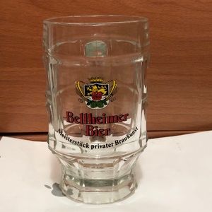 Bellheimer Stein Meisterstuck Braukunst Beer Glass